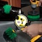 Drill Brush Power Scrubber By Useful Products 5 in W 5 in L Brush, Green G-S-4CO-QC-DB - alternate 4